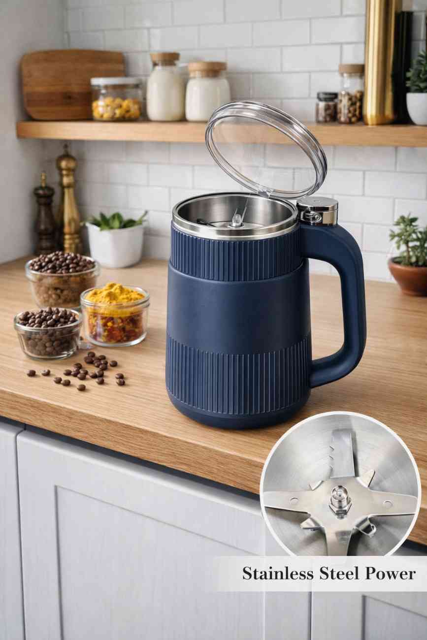 One-Touch Electric Coffee & Spice Grinder