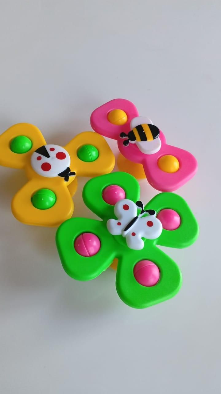 Spinning Sensory Toy for Toddler - 3 Pcs Set