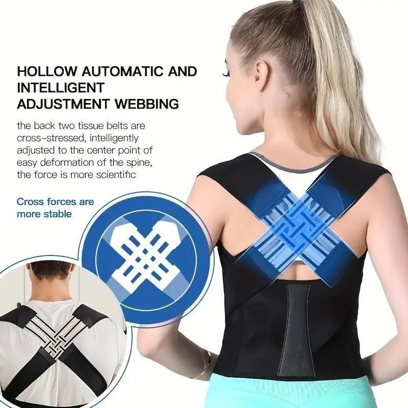 Premium Posture Corrector Belt – Back & Shoulder Support for Pain Relief & Perfect Alignment