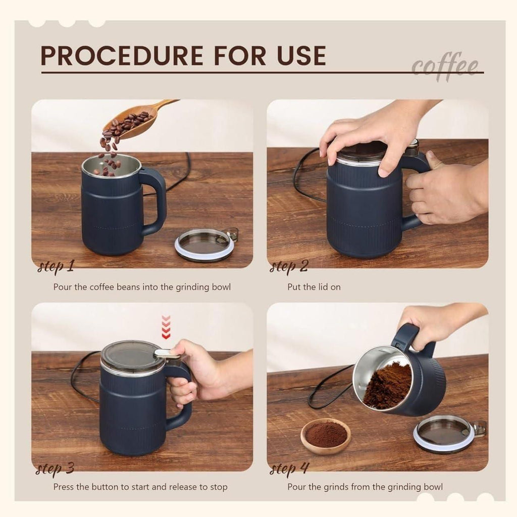 One-Touch Electric Coffee & Spice Grinder