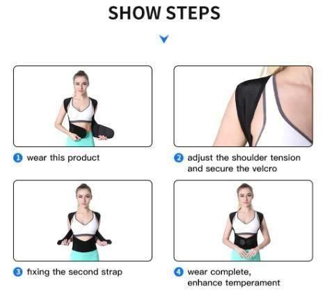 Premium Posture Corrector Belt – Back & Shoulder Support for Pain Relief & Perfect Alignment