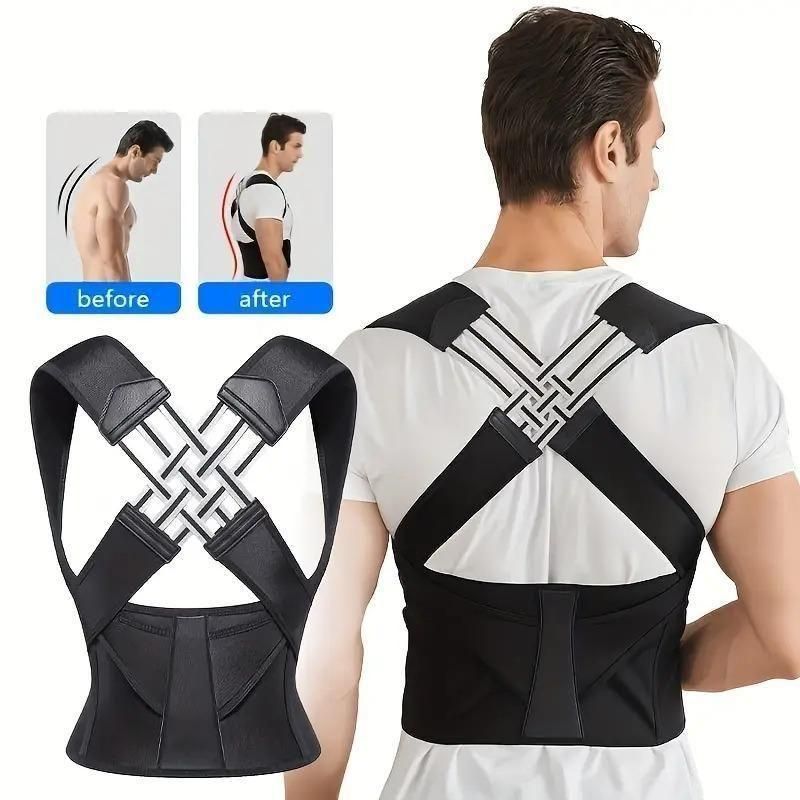 Premium Posture Corrector Belt – Back & Shoulder Support for Pain Relief & Perfect Alignment