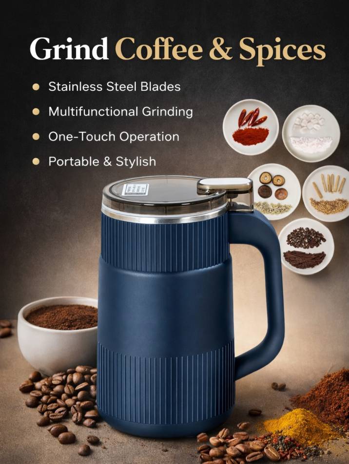 One-Touch Electric Coffee & Spice Grinder